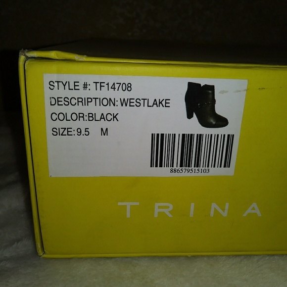 Trina Turk Westlake Heeled Ankle Boots Sz 9.5 NWB - Picture 14 of 14